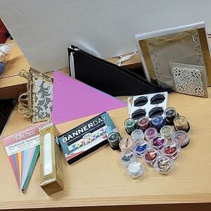 Scissor Mouse Replacement Blades Pennant/banner paper and glitter pots